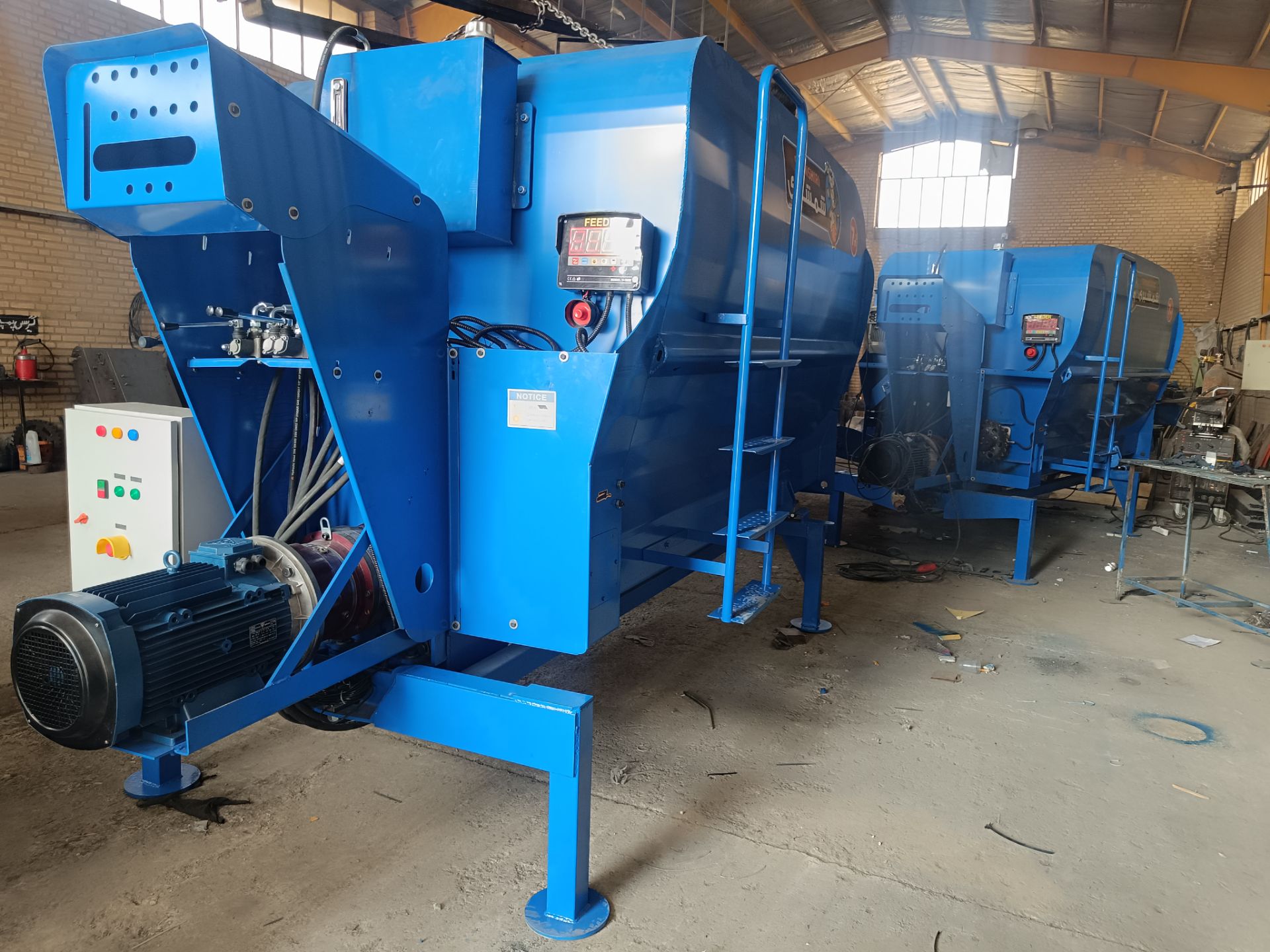 فیدر میکسر ثابت 5 متر مکعبی