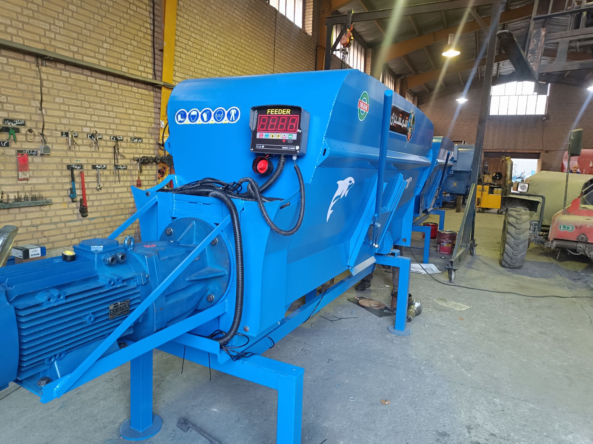 فیدر میکسر ثابت 3 متر مکعبی