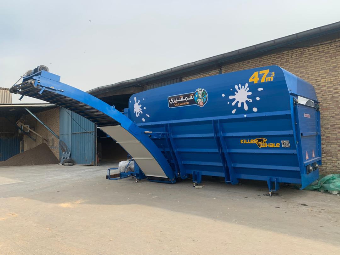 فيدر ميكسر ثابت برقي 47 متر مكعب